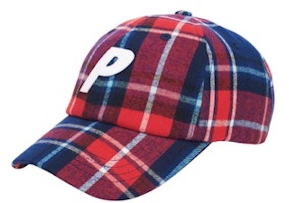 Palace P 6片式法兰绒红/蓝帽 Buy Palace P 6片式法兰绒红/蓝帽