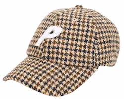 Palace P 6-Panel Harris Tweed Brown