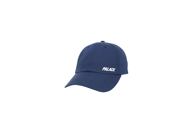 Palace P 6-Panel Indigo/White