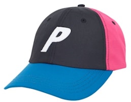 Palace P 6-Panel Multi Black/Ink Blue/Pink