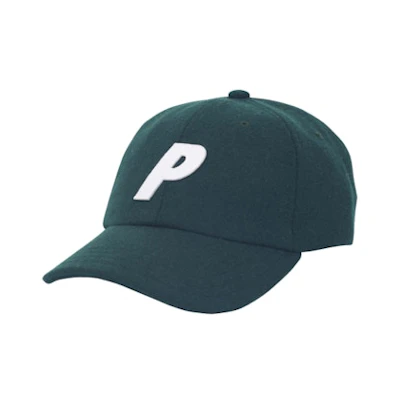 Palace P 6-Panel Wool Green