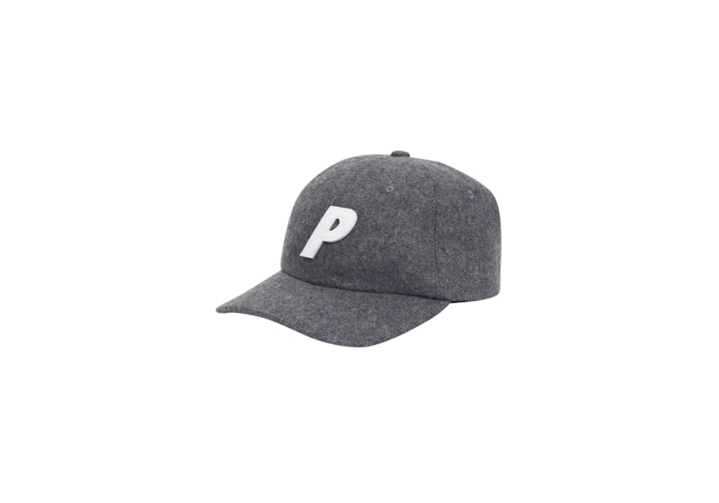 Palace P 6-Panel Wool Grey