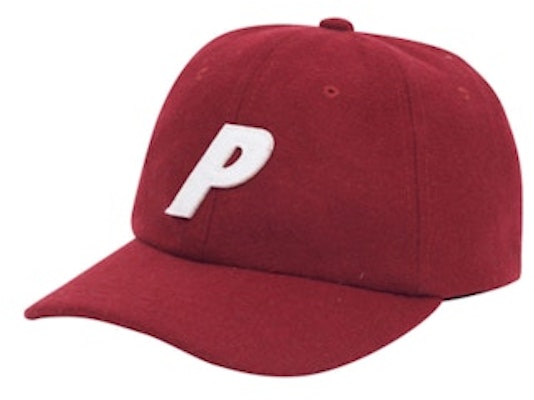Palace P 6-Panel Wool Red Buy Palace P 6-Panel Wool Red