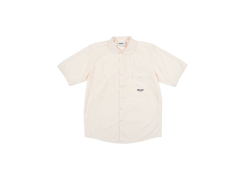 Palace P Collar Shirt Cream
