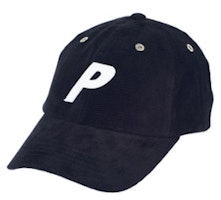 Palace P Cord 6-Panel Black Palace P Cord 6-Panel Black
