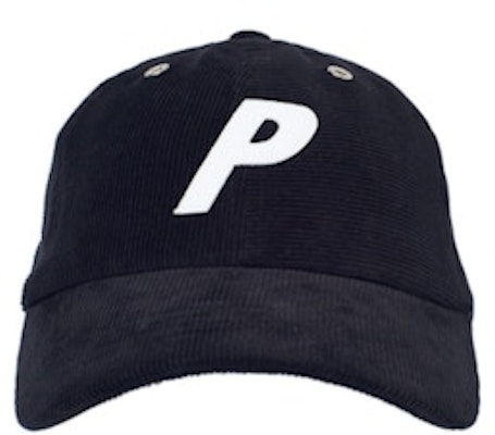 Palace P Cord 6-Panel Black Order Palace P Cord 6-Panel Black