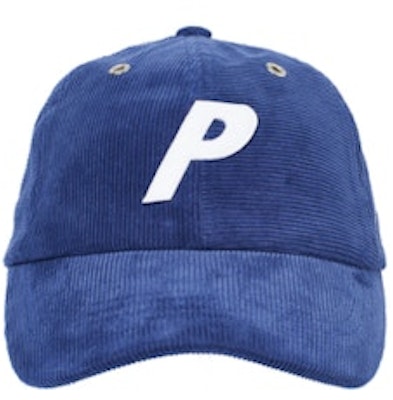Palace P Cord 6-Panel Blue Order Palace P Cord 6-Panel Blue