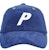 Palace P Cord 6-Panel Blue
