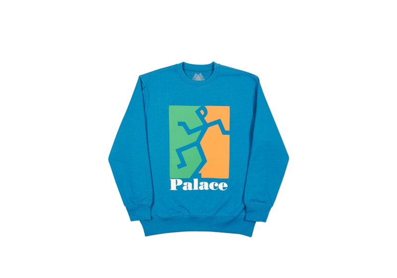 Palace P(iss) Head Crew Blue