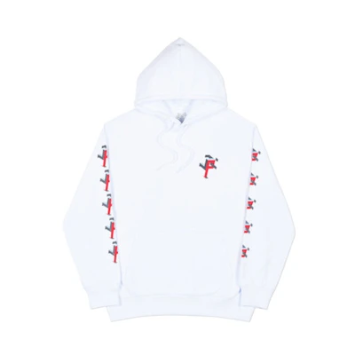 Palace P Man Hood White/Red