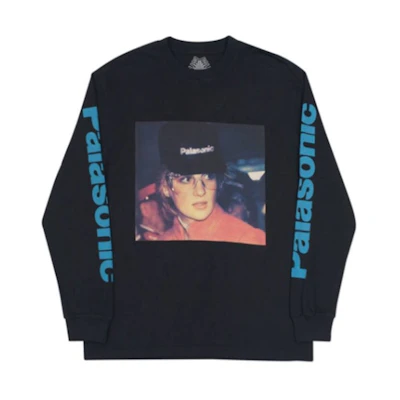 Palace P.O.W. L/S Tee Black