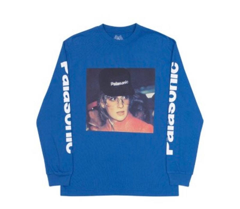 Palace P.O.W. L/S Tee Blue