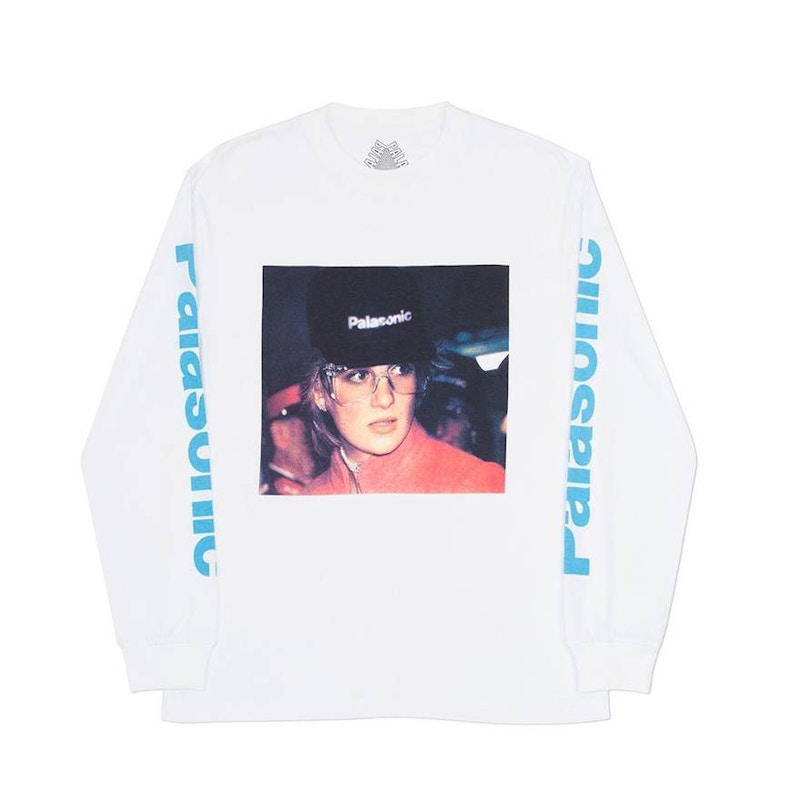 Palace P.O.W. L/S Tee White