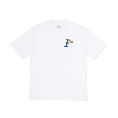Palace P Spur T-Shirt Black/Blue/Yellow
