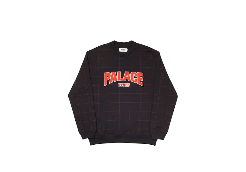 Palace P Stuff Crew Crew Black