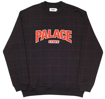 Palace P Stuff Crew Crew Black Buy Palace P Stuff Crew Crew Black