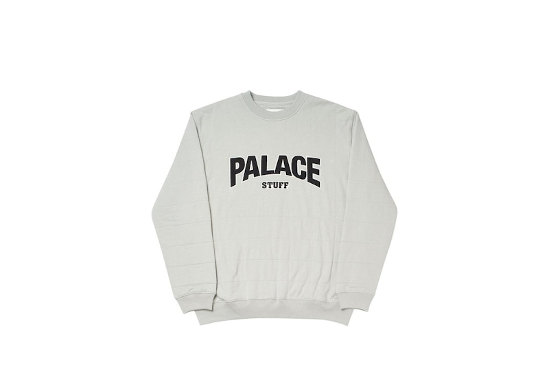Palace P Stuff Crew Crew Grey