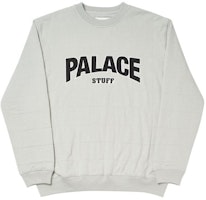 Palace P Stuff Crew Crew Grey Palace P Stuff Crew Crew Grey