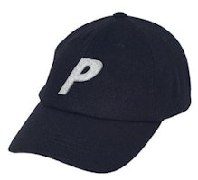 Palace P Wool 6-Panel Black Palace P Wool 6-Panel Black