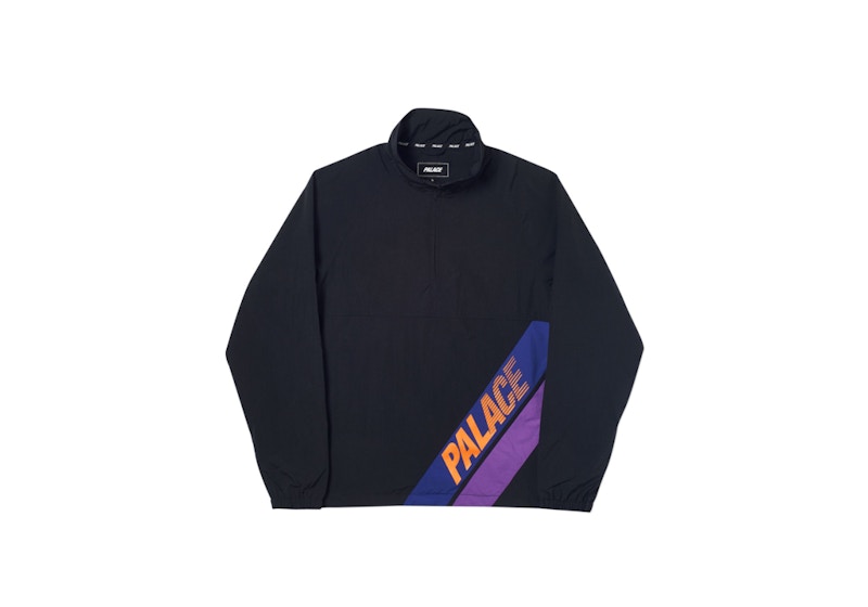 Palace Pal Beam Cotton Shell 1/4 Zip Black