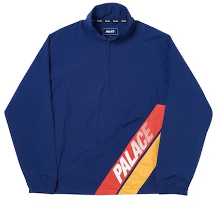 Palace Pal Beam Cotton Shell 1/4 Zip Biru Navy Buy Palace Pal Beam Cotton Shell 1/4 Zip Biru Navy