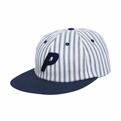 Palace Pal Cap Striped Blue