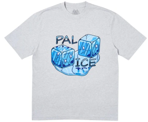 Palace PAL ICE 短袖T恤 (SS19) 灰色混纺 Buy Palace PAL ICE 短袖T恤 (SS19) 灰色混纺