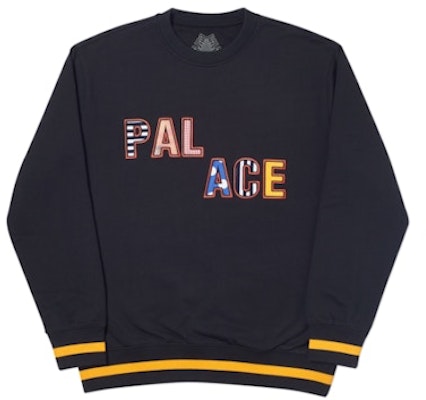 Palace Pal Pal Crew Black Buy Palace Pal Pal Crew Black