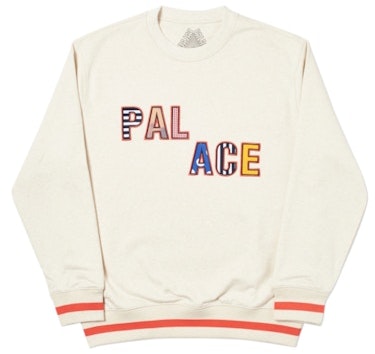 palace-pal-pal-crew-oatmeal-marl