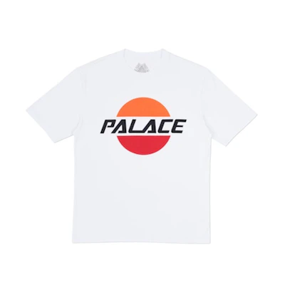 Palace Pal Sol T-Shirt White/Orange/Black/Red