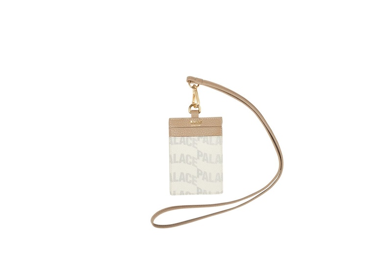 Buy 팰리스 팰리스 넥 카드 홀더 크림 (Palace Palace Neck Card Holder Cream) 
