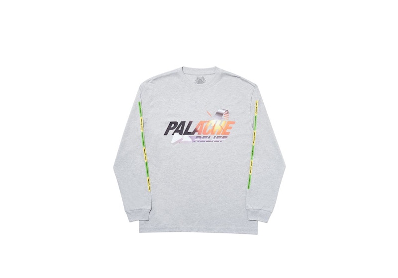 Buy 팰리스 팔라체 긴팔 회색 (Palace Palache Longsleeve Grey) 
