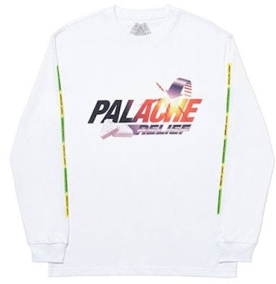 Palace Palache Longsleeve White Buy Palace Palache Longsleeve White