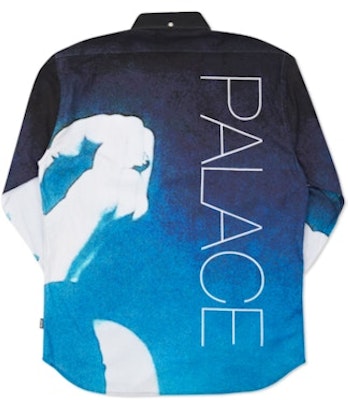 Palace Palais Shirt Part Un Blue Order Palace Palais Shirt Part Un Blue