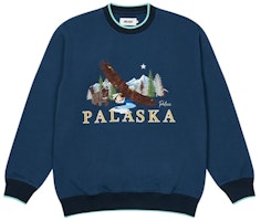 Palace Palaska EMB Crew Blue Palace Palaska EMB Crew Blue