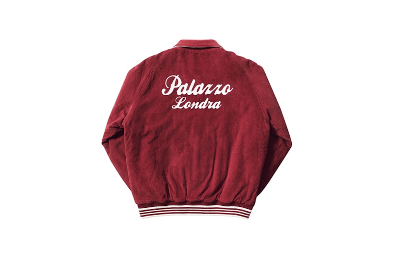 Order 宮殿 Palazzo 輕絨飛行夾克 酒紅色