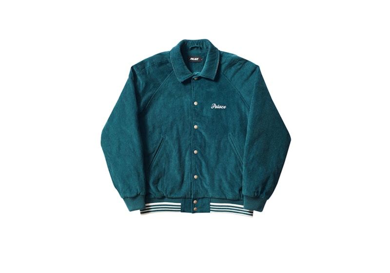 Palace Palazzo Cord Bomber Teal