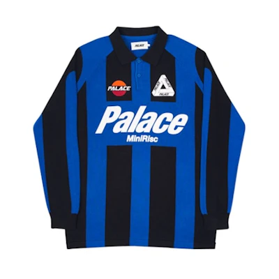 Palace Palazzo Knit Blue/Black