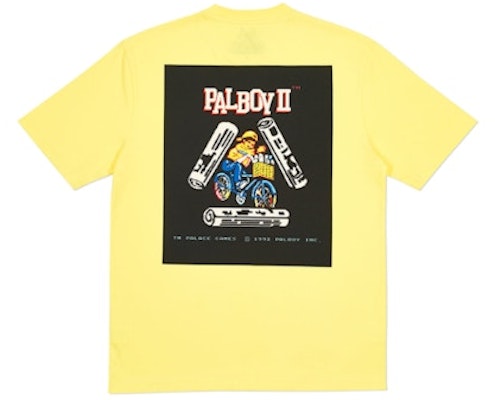 宮廷牌Palboy T恤 淺黃色 Order 宮廷牌Palboy T恤 淺黃色