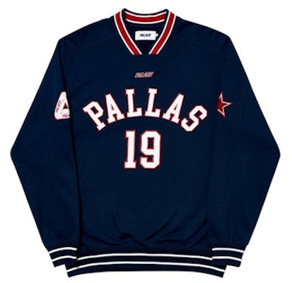 Palace Pallas Crew Navy Buy Palace Pallas Crew Navy