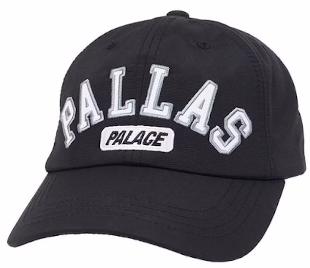 palace-pallas-shell-6-panel-black