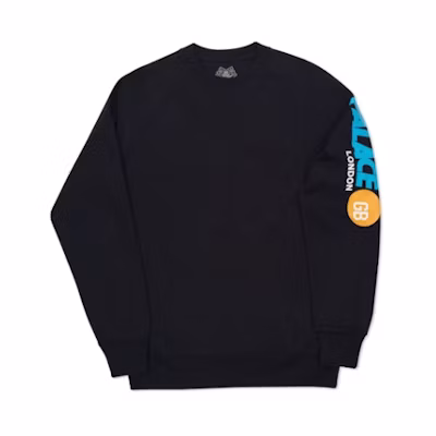 Palace Pally Pal Crew Black