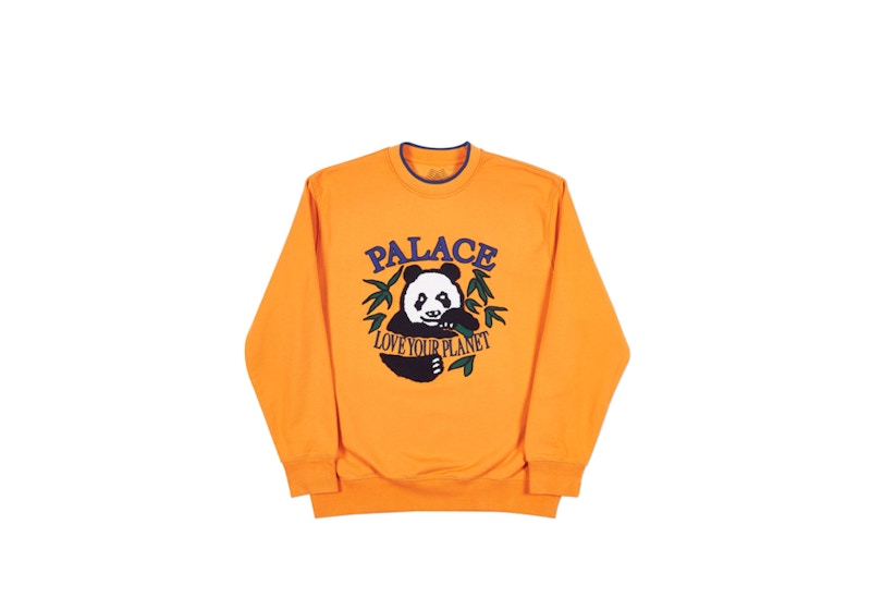 Palace Panda Crew Orange