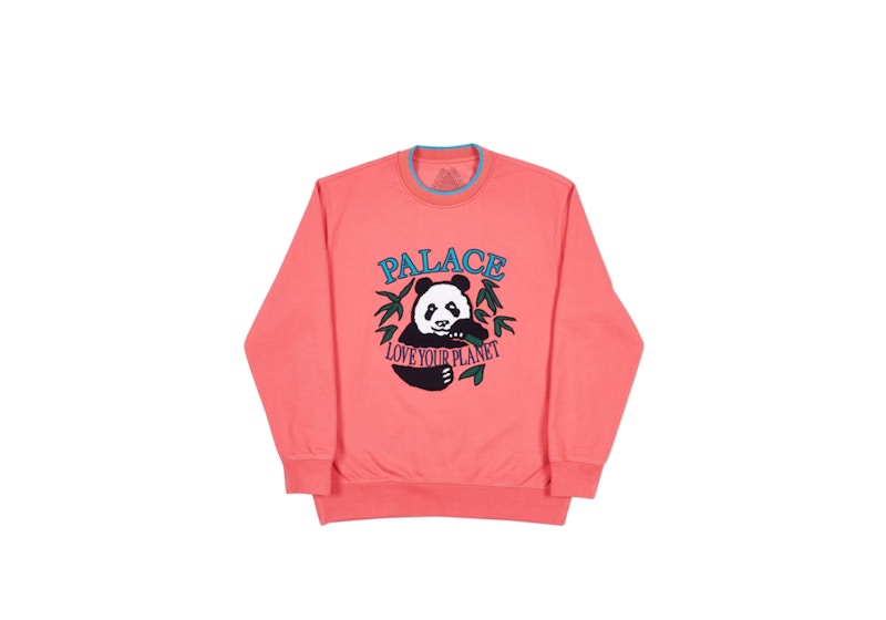 Palace Panda Crew Pink