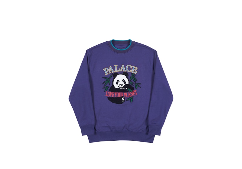 Palace Panda Crew Purple