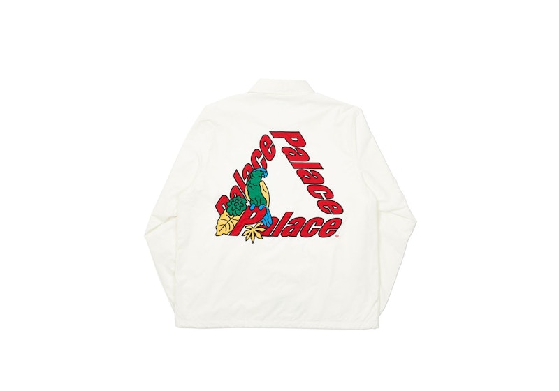 Palace Parrot Palace-3 Coach Jacket White