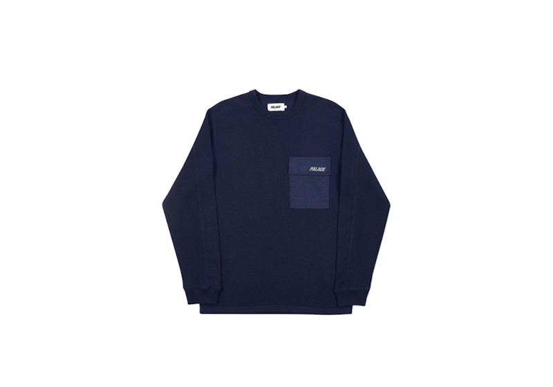 Palace Patch Pocket Ribber Navy