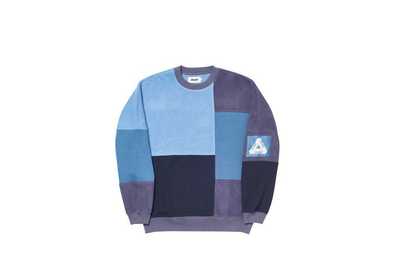 Palace Patch Up Ya Life Crew Blue