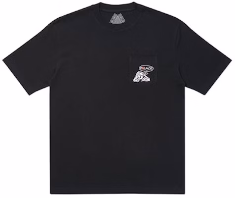 Palace Peace Pocket T-Shirt Black Buy Palace Peace Pocket T-Shirt Black