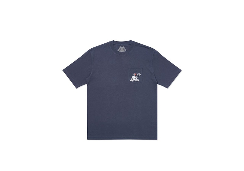 Palace Peace Pocket T-Shirt Navy